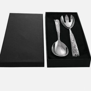 Native American Eagle Salad Tongs Serving Set tarnish Free